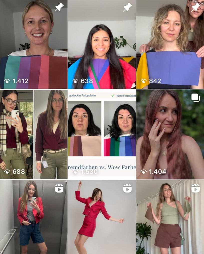Refernezen auf Instagram Refernezen auf Instagram